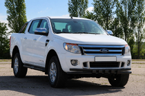 Ford Ranger 2011–2022 Frontbøjle ST016 Black (rustfrit stål) foto 3