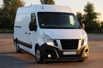 Nissan NV400 2010–2024 Frontbøjle ST016 Black (rustfrit stål) foto 1