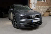 Volkswagen Tiguan 2016–2023 Frontbeskyttelse ST016 Black (rustfrit stål) foto 1
