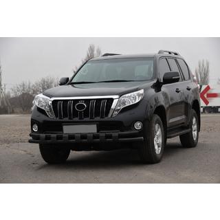 Frontbøjle ST016-2 Black (rustfrit stål) Toyota Land Cruiser Prado 150 2009–2023 foto 2