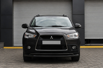 Mitsubishi ASX 2010–2023 Frontbøjle ST017 Black (rustfrit stål) foto 1