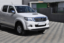 Toyota Hilux 2006–2015 Frontbøjle ST017 Black (rustfrit stål) foto 2