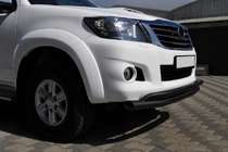 Toyota Hilux 2006–2015 Frontbøjle ST017 Black (rustfrit stål) foto 3