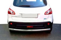 Nissan Qashqai 2010–2014 Bageste lige bøjle (rustfrit stål) foto 2
