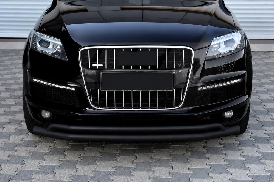 Audi Q7 2005–2015 Frontbøjle ST017 Black (rustfrit stål) Foto 1