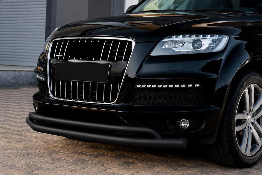 Audi Q7 2005–2015 Frontbøjle ST017 Black (rustfrit stål) Foto 2