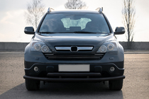Honda CRV 2007–2011 Frontbøjle ST018 Black (rustfrit stål) foto 1