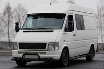 Volkswagen LT 1995–2006 Frontbøjle ST020 Black (rustfrit stål) foto 2