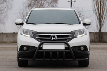 Honda CRV 2012–2016 Frontbøjle WT003-ST-V1 Black (rustfrit stål) foto 1