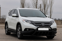 Honda CRV 2012–2016 Frontbøjle WT003-ST-V1 Black (rustfrit stål) foto 2