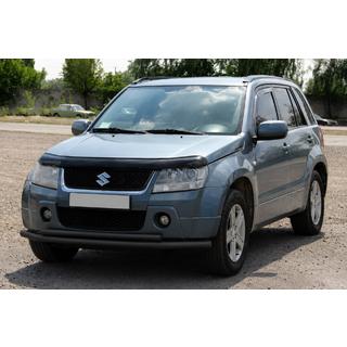 Forreste dobbeltbøjle 60/42 mm sort (rustfrit stål) Suzuki Grand Vitara 2005–2017 foto 1