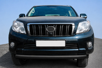 Toyota Land Cruiser Prado 120 2002–2009 Frontbøjle ST008 Black (rustfrit stål) foto 1
