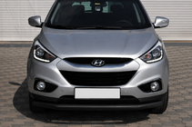 Hyundai IX-35 2010–2015 Frontbøjle ST008 Black (rustfrit stål) foto 2