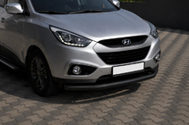 Hyundai IX-35 2010–2015 Frontbøjle ST008 Black (rustfrit stål) foto 3