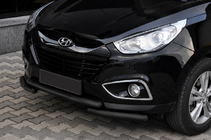 Hyundai IX-35 2010–2015 Frontbøjle ST014-1 Black (rustfrit stål) foto 1