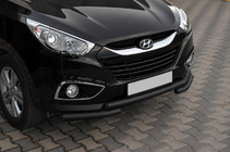 Hyundai IX-35 2010–2015 Frontbøjle ST014-1 Black (rustfrit stål) foto 3