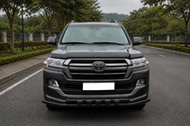 Toyota Land Cruiser 200 2007–2021 Frontbøjle ST015 Black (2015+, rustfrit stål) foto 1