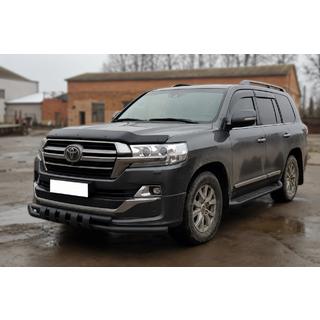 Frontbøjle ST015 Black (2015+, rustfrit stål) Toyota Land Cruiser 200 2007–2021 foto 3