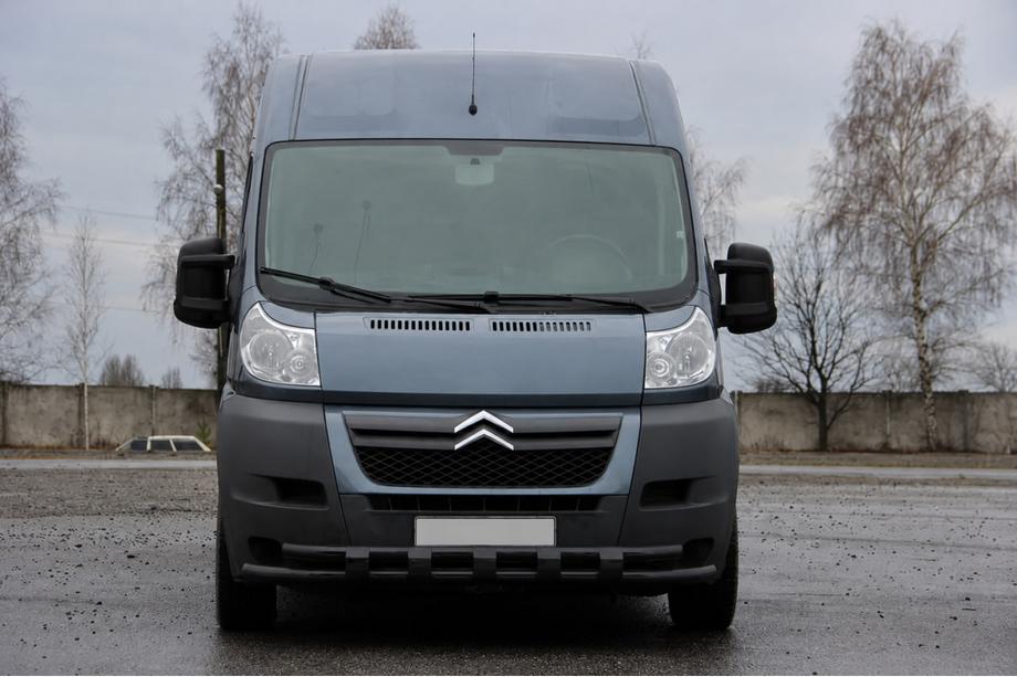 Fiat Ducato 2006–2025 Frontbøjle ST015 Black (rustfrit stål) Image