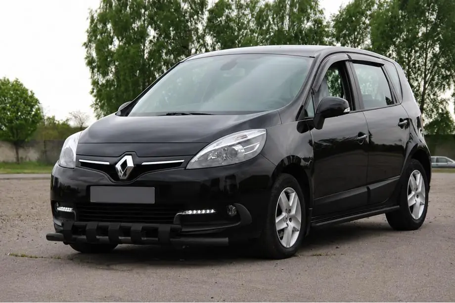 Renault Scenic/Grand 2009–2016 Frontbøjle ST015 Black (rustfrit stål) Image