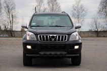 Toyota Land Cruiser Prado 120 2002–2009 Frontbøjle ST015 Black (rustfrit stål) foto 1
