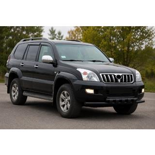 Frontbøjle ST015 Black (rustfrit stål) Toyota Land Cruiser Prado 120 2002–2009 foto 2