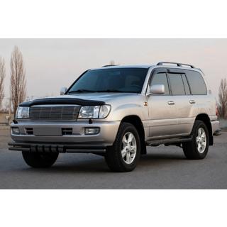 Frontbøjle ST015 Black (rustfrit stål) Toyota Land Cruiser 100 1998–2007 foto 2