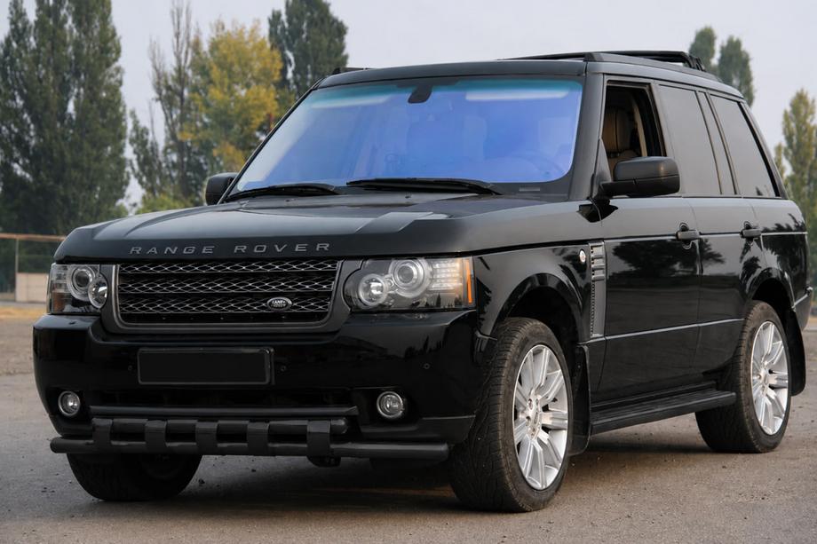 Range Rover III L322 2002–2012 Frontbøjle ST015 Black (rustfrit stål) Image