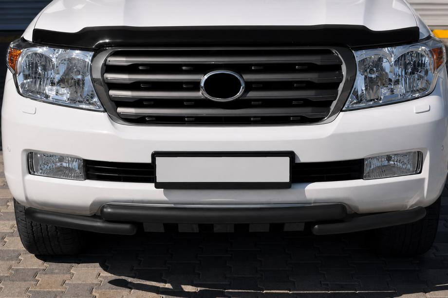 Toyota Land Cruiser 200 2007–2021 Frontbøjle ST015 Black (rustfrit stål) Foto 2