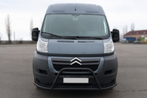 Citroen Jumper 2007–2025 Frontbøjle ST019 Black (rustfrit stål) foto 1