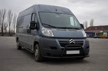 Citroen Jumper 2007–2025 Frontbøjle ST019 Black (rustfrit stål) foto 2