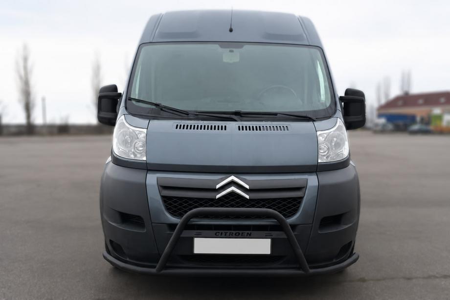 Citroen Jumper 2007–2025 Frontbøjle ST019 Black (rustfrit stål) Image