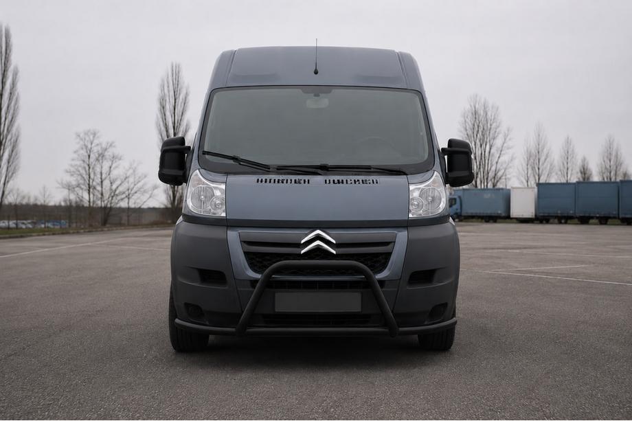 Peugeot Boxer 2006–2025 Frontbøjle ST019 Black (rustfrit stål) Image