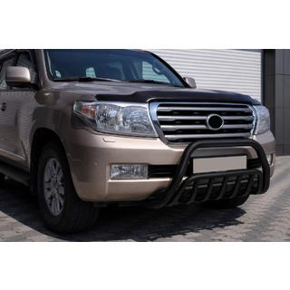 Frontbøjle WT002 Black (rustfrit stål) Toyota Land Cruiser 200 2007–2021 foto 2