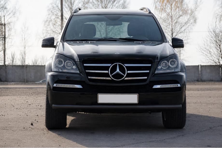Mercedes GL-klasse X164 2006–2012 Frontbøjle ST008 Black (rustfrit stål) Image