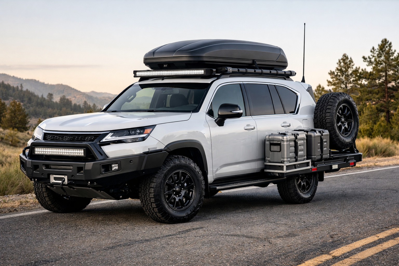 Praktisk opgradering af Lexus LX 500d/600 til motorvej og rejser