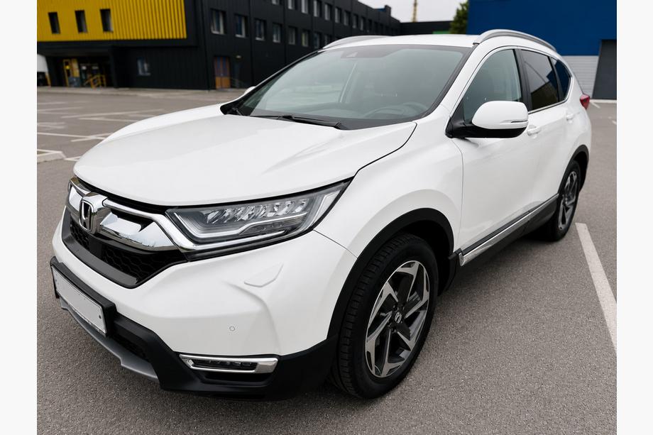 Honda CRV 2017–2022 Integrerede tagrælinger grå OEM (ABS-plast) Image