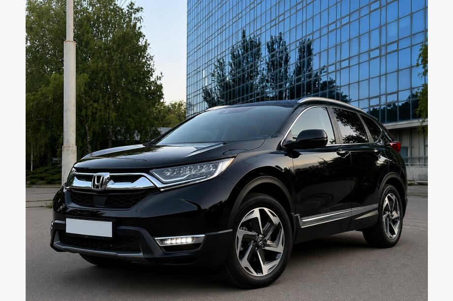 Honda CRV 2017–2022 Integrerede tagrails grå OEM (aluminium, montering med lim) Image