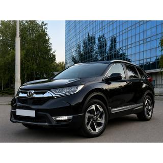 Integrerede tagrælinger grå OEM (ABS-plast, montering med lim) Honda CRV 2017–2022 foto 1