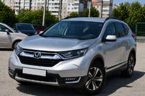 Honda CRV 2017–2022 Sorte OEM tagrælinger (aluminium) foto 1