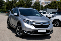Honda CRV 2017–2022 Sorte OEM tagrælinger (aluminium) foto 3