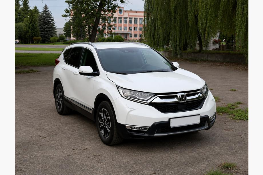 Honda CRV 2022– Integrerede tagrælinger grå OEM (aluminium, montering med lim) Foto 1