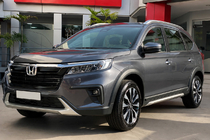 Honda BR-V 2021– Integrerede tagrælinger grå OEM (aluminium) foto 1