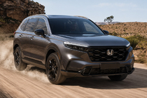 Honda CRV 2022– Integrerede tagrælinger, grå OEM (ABS-plast, montering med lim) foto 1