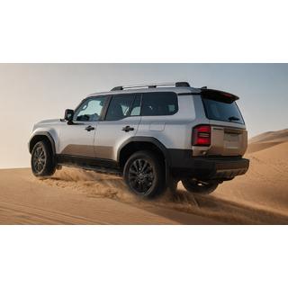 Tagrælinger grå OEM (aluminium) Toyota Land Cruiser Prado 250 2023–
