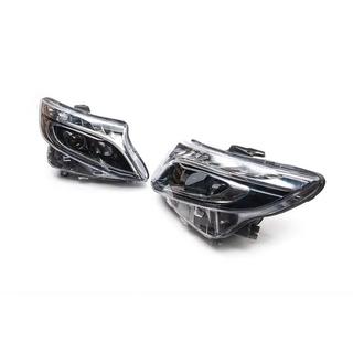 Forlygter i V-class design LED (til V-class, 2 stk.) foto 3