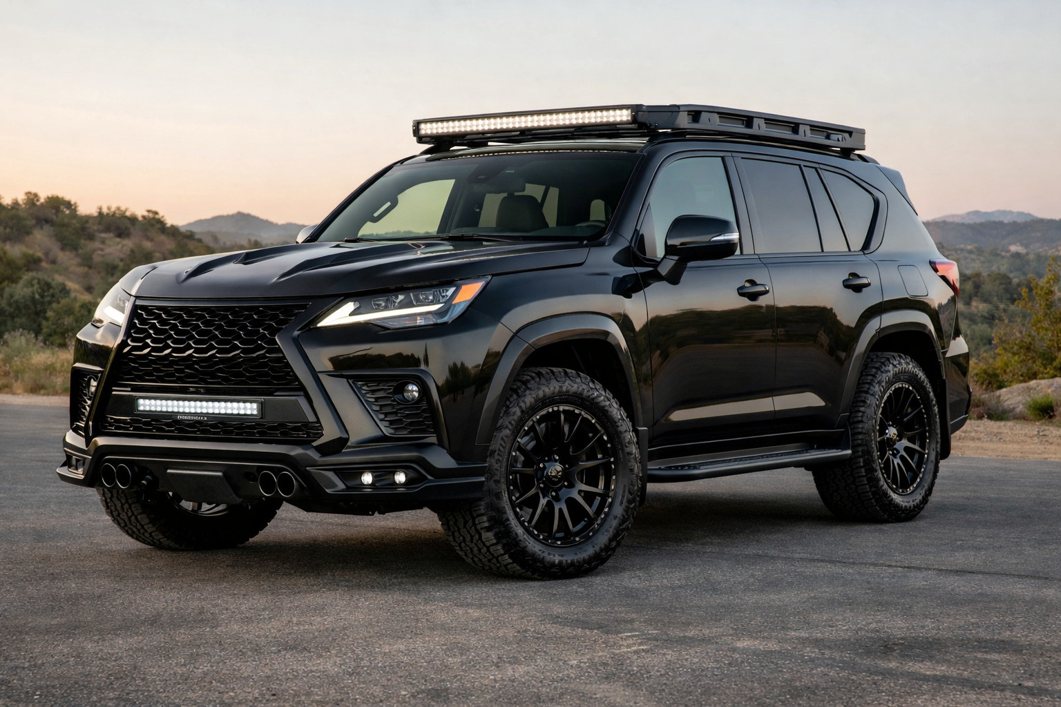 Hvornår er F-Sport-stil nok på Lexus LX 500d/600 – og hvornår giver det mening at gå videre