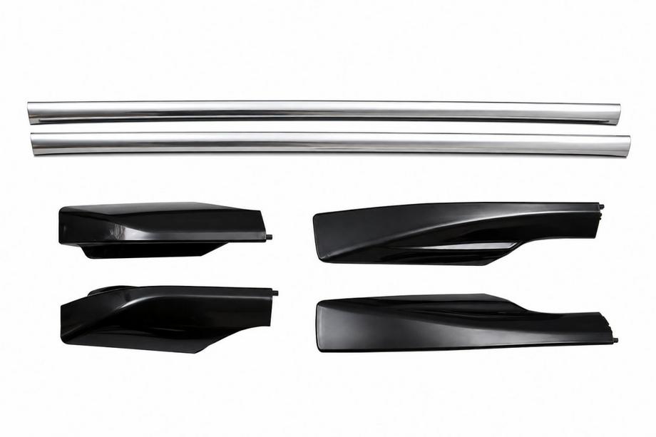 Toyota Rav 4 2006–2013 Tagrælinger grå OEM (aluminium) Image