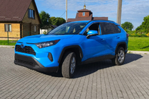 Toyota Rav 4 2019–2025 Integrerede tagrælinger sorte OEM V1 (Aluminium) foto 2