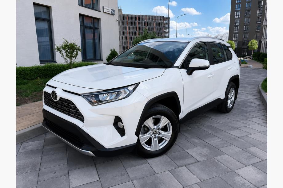 Toyota Rav 4 2019–2025 Integrerede tagrælinger grå OEM V2 (Aluminium) Image